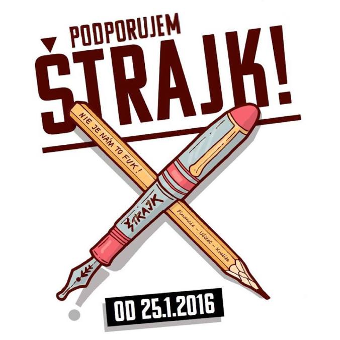 strajk ucitelov bratislava slovensko